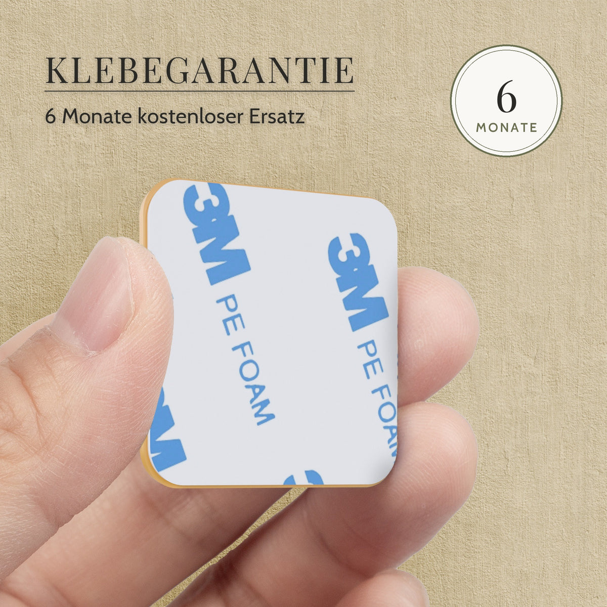 Klebehaken Regenbogen – Klebegarantie, 6 Monate kostenloser Ersatz