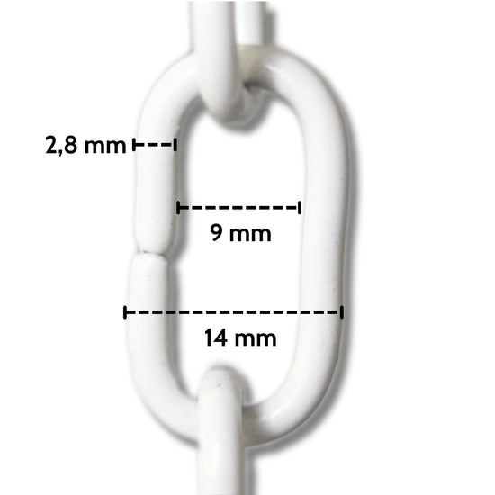 4er Set Gliederketten zum Basteln und Handwerken