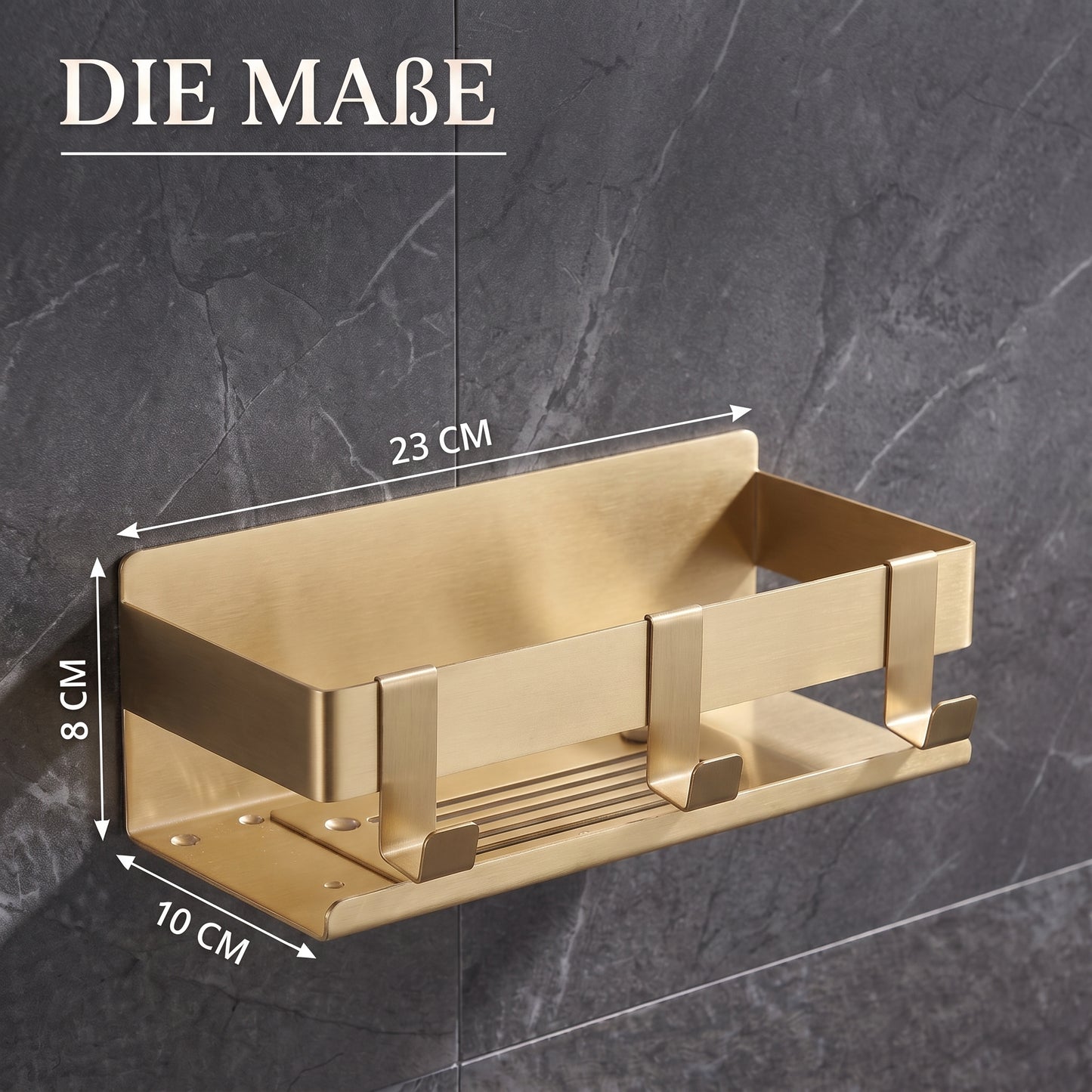 DEKAZIA Duschablage Maße