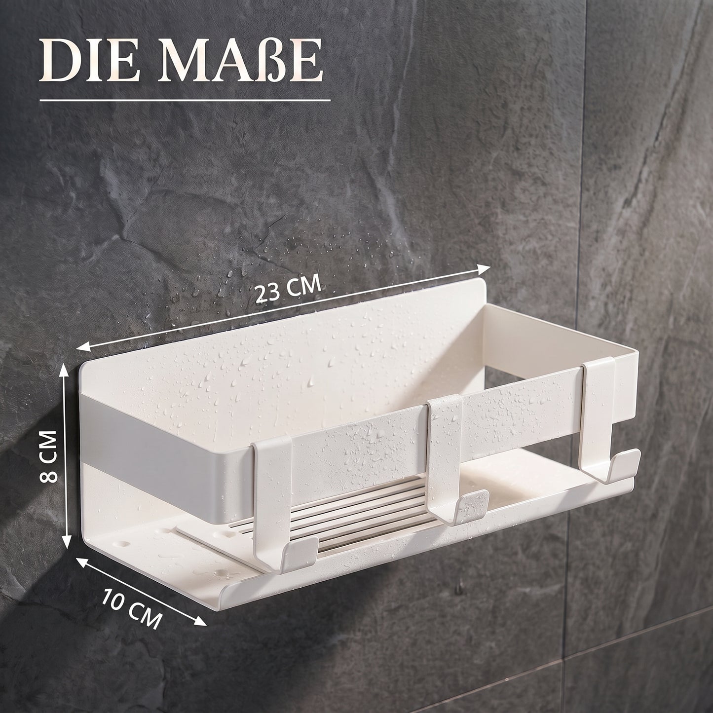 DEKAZIA Duschablage Maße