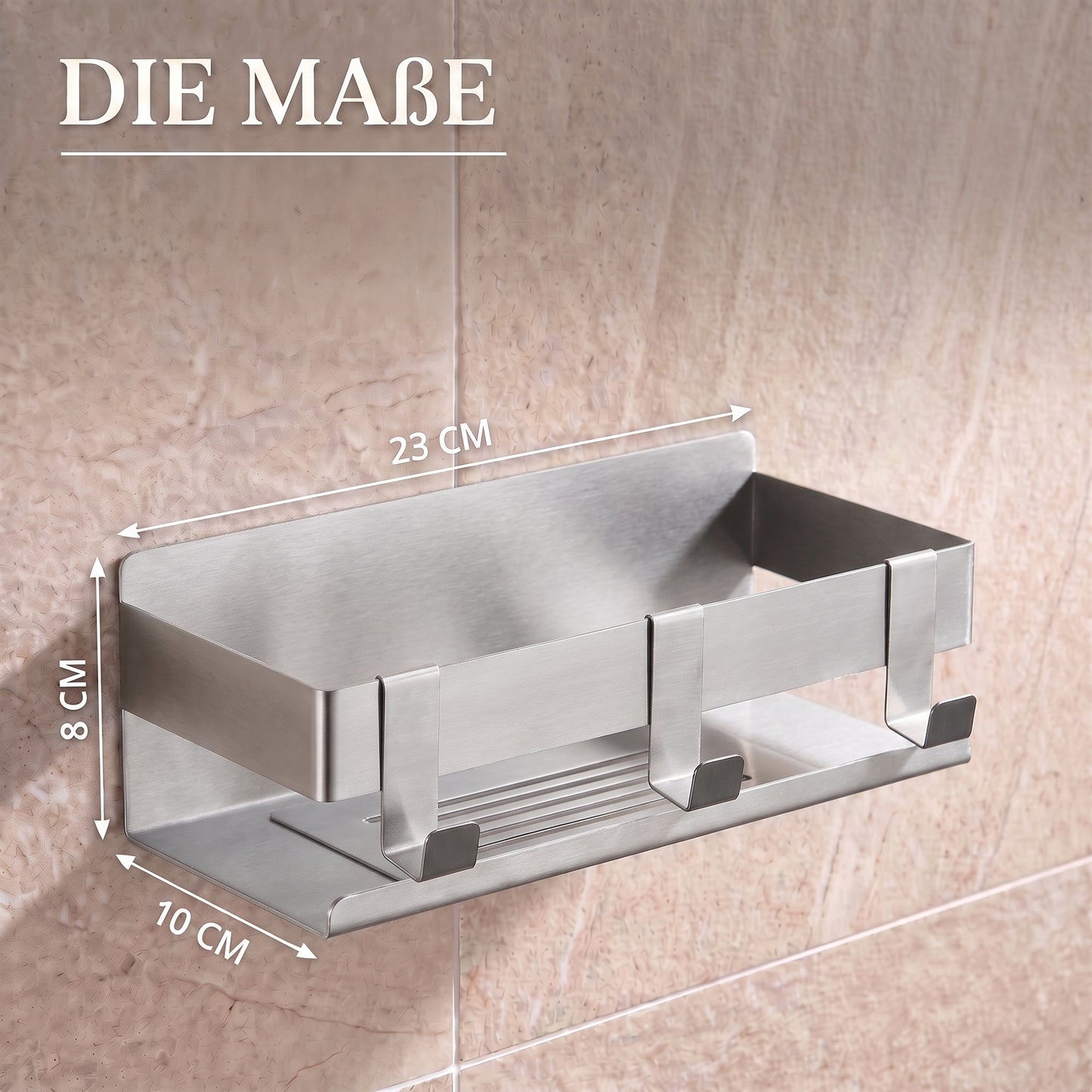 DEKAZIA Duschablage Maße