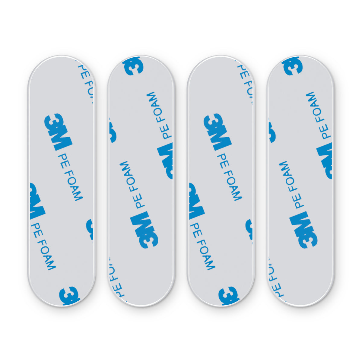 Ersatz-Klebepads J-Hook – 4er-Set mit 3M Schaumklebeband