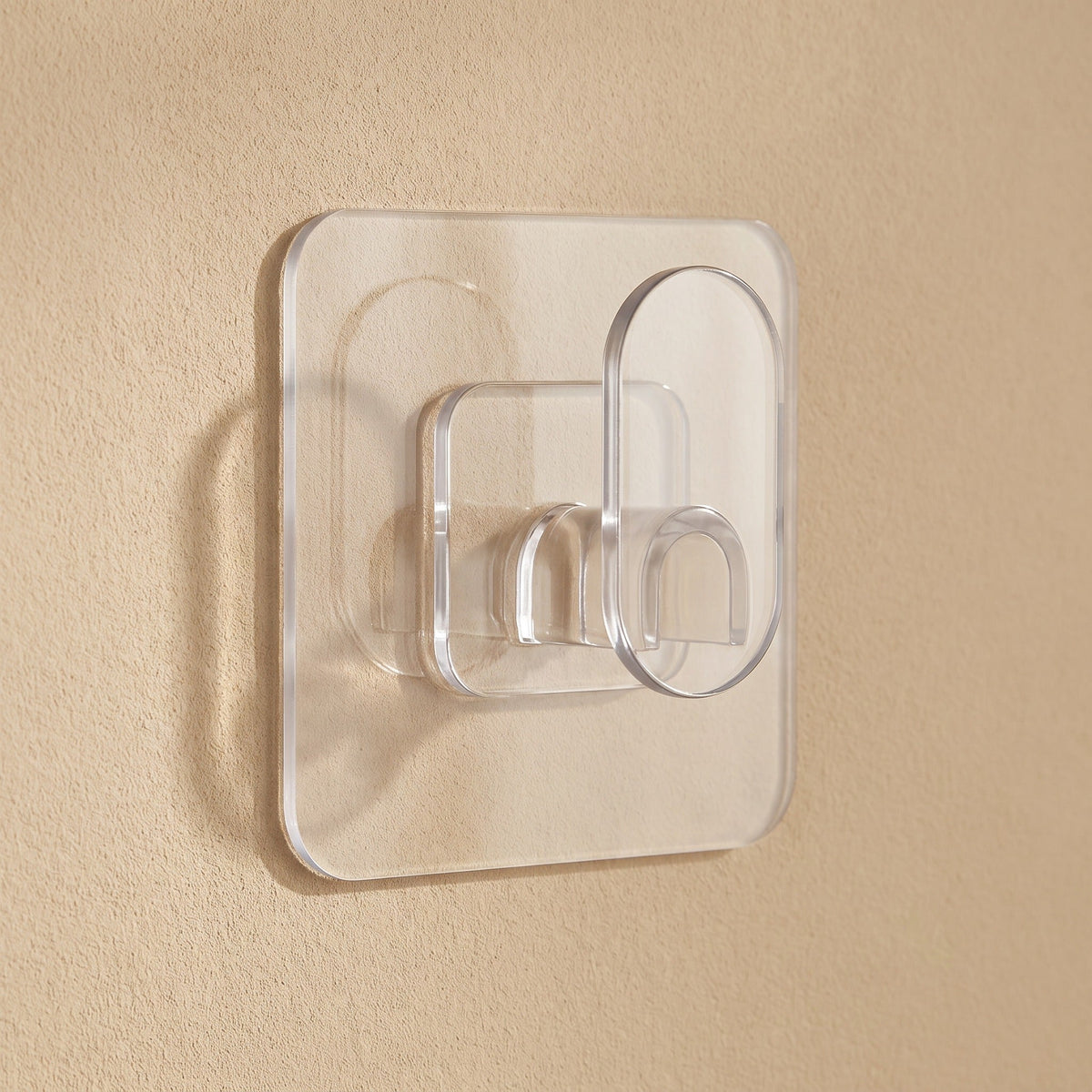 Klebehaken transparent