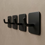 Adhesive hook set stainless steel 