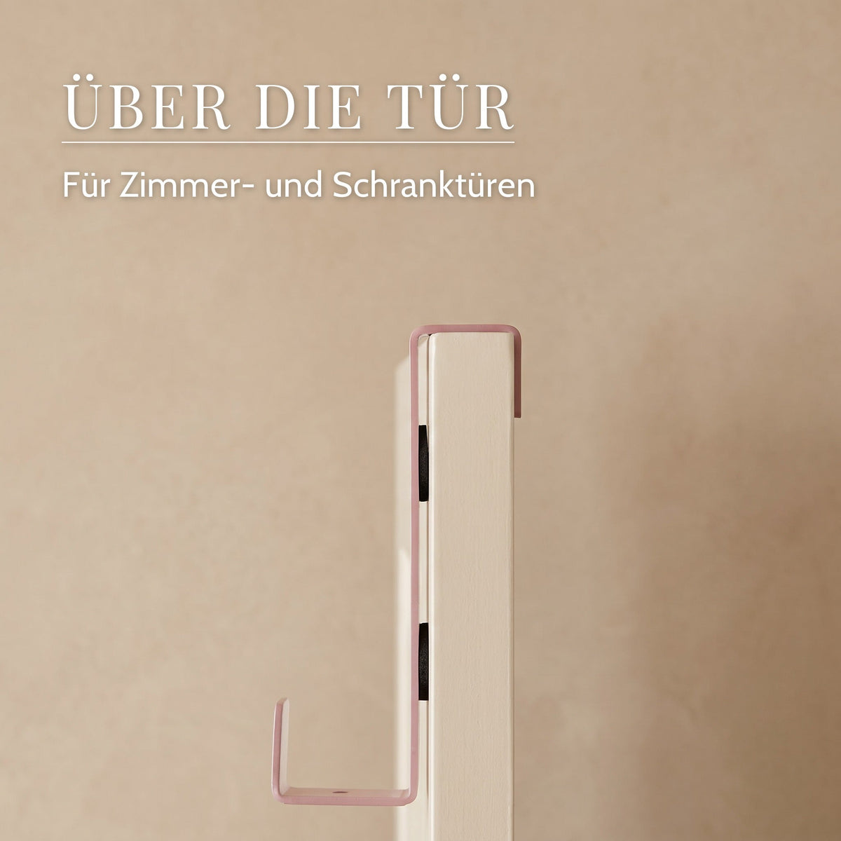 Türhaken aus Edelstahl – Über die tür: Für Zimmer- und Schranktüren